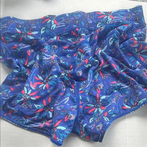 For bundles only - Stio swim shorts coverup Blue / Pink floral S - Picture 2 of 3